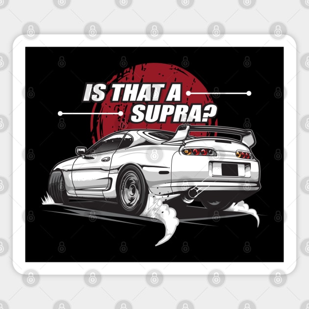 Toyota Supra MKIV Magnet by JDMAPEX